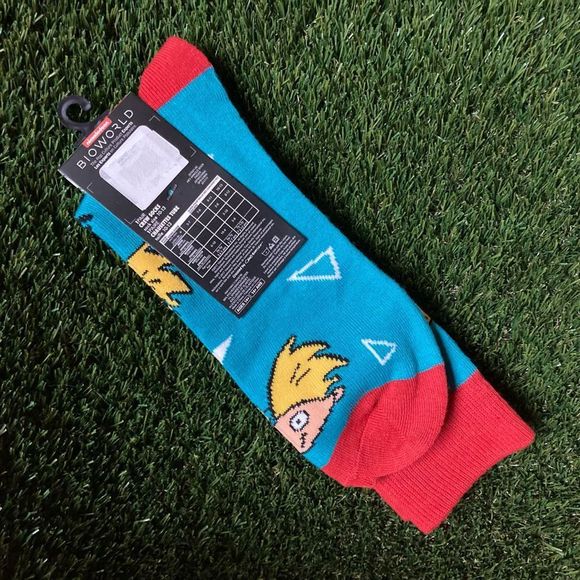 Hey Arnold Crew Socks - Picture 2 of 2